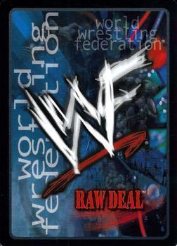 2002 Comic Images WWE Raw Deal: SummerSlam #68/150 Silent, But Violent Back
