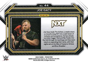 2023 Panini Prizm WWE #44 Joe Gacy Back