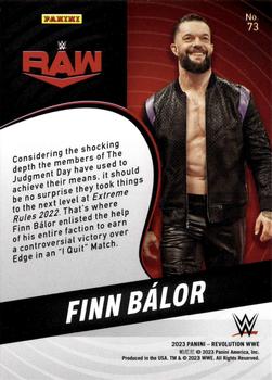 2023 Panini Revolution WWE #73 Finn Balor Back