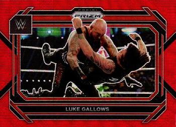 2023 Panini Prizm WWE - Ruby Wave #3 Luke Gallows Front