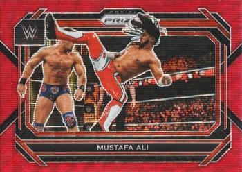 2023 Panini Prizm WWE - Ruby Wave #7 Mustafa Ali Front