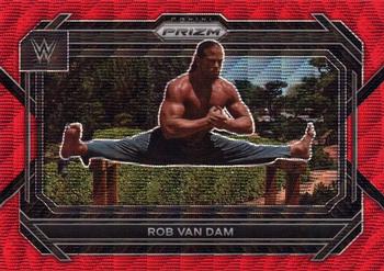 2023 Panini Prizm WWE - Ruby Wave #9 Rob Van Dam Front