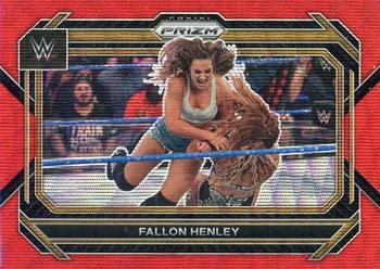 2023 Panini Prizm WWE - Ruby Wave #22 Fallon Henley Front