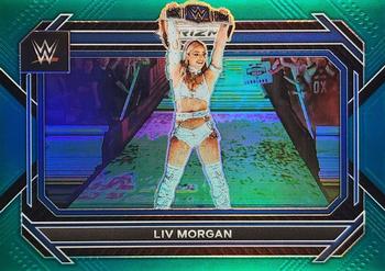 2023 Panini Prizm WWE - Teal #15 Liv Morgan Front
