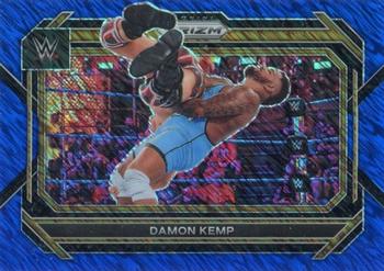 2023 Panini Prizm WWE - Blue Shimmer FOTL #50 Damon Kemp Front