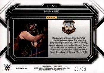 2023 Panini Prizm WWE - Under Card Red #55 Mankind Back