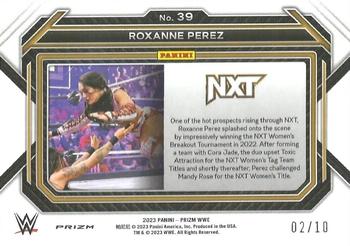 2023 Panini Prizm WWE - Under Card Gold #39 Roxanne Perez Back