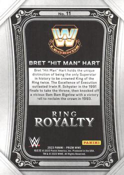 2023 Panini Prizm WWE - Ring Royalty #11 Bret 