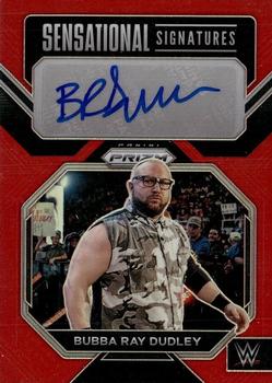 2023 Panini Prizm WWE - Sensational Signatures Prizms Red #SN-BBR Bubba Ray Dudley Front