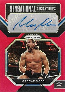 2023 Panini Prizm WWE - Sensational Signatures Prizms Red #SN-MCM Madcap Moss Front