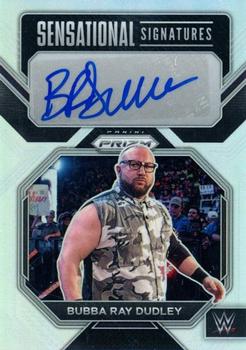2023 Panini Prizm WWE - Sensational Signatures Prizms Silver #SN-BBR Bubba Ray Dudley Front
