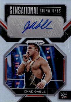 2023 Panini Prizm WWE - Sensational Signatures Prizms Silver #SN-CHG Chad Gable Front