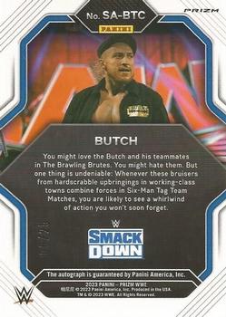 2023 Panini Prizm WWE - Superstar Autographs Prizms Mojo #SA-BTC Butch Back