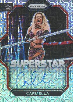 2023 Panini Prizm WWE - Superstar Autographs Prizms Mojo #SA-CML Carmella Front