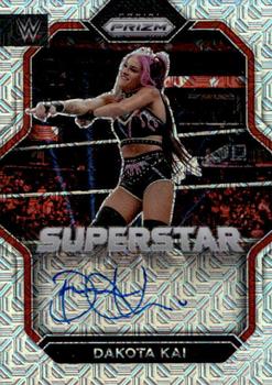 2023 Panini Prizm WWE - Superstar Autographs Prizms Mojo #SA-DKI Dakota Kai Front