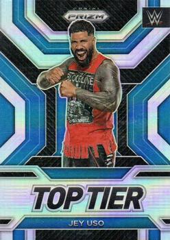 2023 Panini Prizm WWE - Top Tier Prizms Silver #15 Jey Uso Front