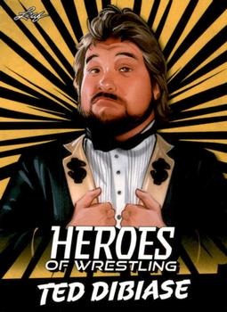 2023 Leaf Heroes of Wrestling - Gold #B-10 Ted DiBiase Front