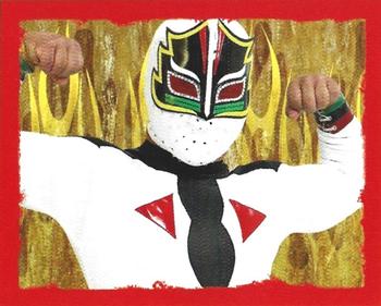 2006 Lucha Libre AAA Triplemente Espectacular Stickers #129 Mascarita Sagrada Front