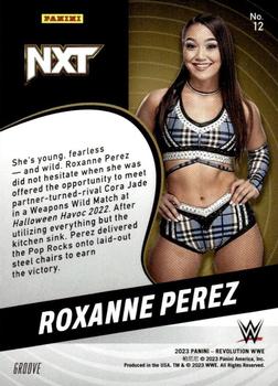 2023 Panini Revolution WWE - Groove #12 Roxanne Perez Back