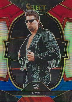 2023 Panini Select WWE - Red & Blue Prizms #19 Diesel Front