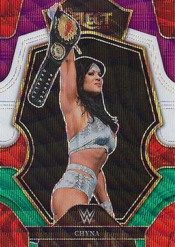 2023 Panini Select WWE - Tri-Color Prizms #188 Chyna Front
