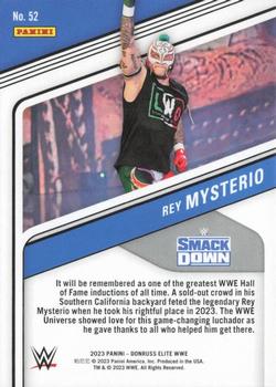 2023 Donruss Elite WWE - Blue #52 Rey Mysterio Back