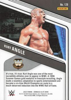 2023 Donruss Elite WWE - Purple #129 Kurt Angle Back
