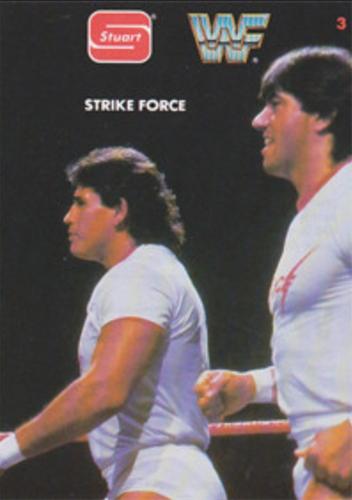 1987 Stuart Foods WWF #3 Strike Force Front