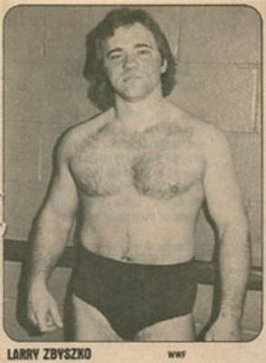 1981 Wrestling Super Stars #NNO Larry Zbyszko Front