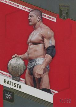 2023 Donruss Elite WWE - Aspirations #115 Batista Front
