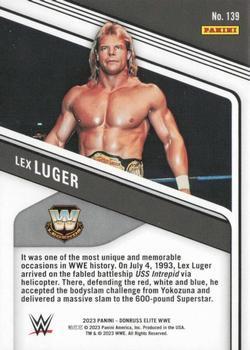 2023 Donruss Elite WWE - Aspirations #139 Lex Luger Back