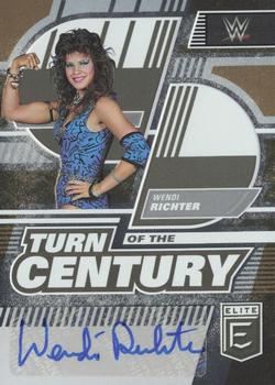 2023 Donruss Elite WWE - Turn of the Century Signatures Gold #TC-WRC Wendi Richter Front