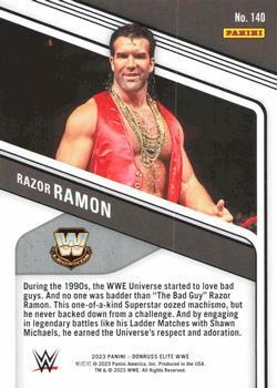 2023 Donruss Elite WWE - Red #140 Razor Ramon Back