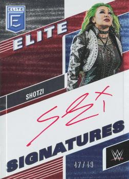 2023 Donruss Elite WWE - Elite Signatures Red #ES-SHZ Shotzi Front