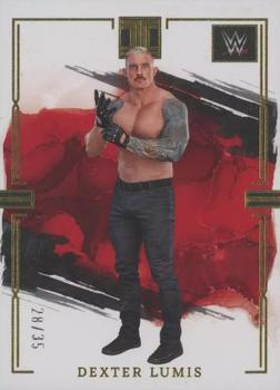 2023 Panini Impeccable WWE - Gold #43 Dexter Lumis Front