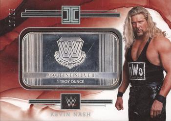 2023 Panini Impeccable WWE - WWE Legends Logo Silver #LGD-KNS Kevin Nash Front
