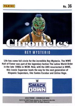 2023 Panini Chronicles WWE #36 Rey Mysterio Back