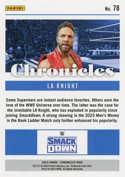 2023 Panini Chronicles WWE #78 LA Knight Back