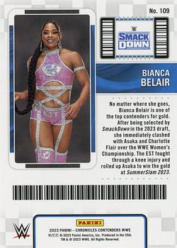 2023 Panini Chronicles WWE - Bronze #109 Bianca Belair Back