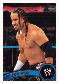 2011 Topps WWE #12 Jey Uso Front