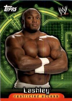2006 Topps WWE Insider #1 Lashley  Front