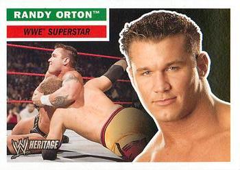 2005 Topps Heritage WWE #48 Randy Orton Front