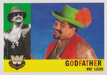 2005 Topps Heritage WWE #89 Godfather Front