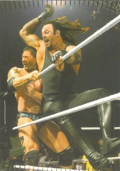 2007 Topps Action WWE #69 Undertaker Vs Batista Front
