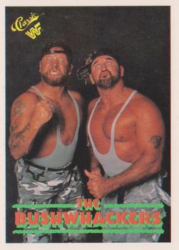 1990 Classic WWF #15 The Bushwhackers Front