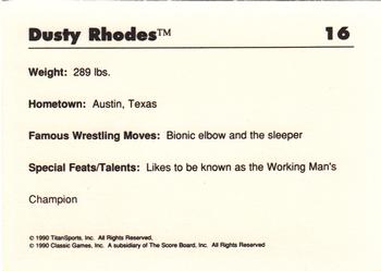 1990 Classic WWF #16 Dusty Rhodes Back