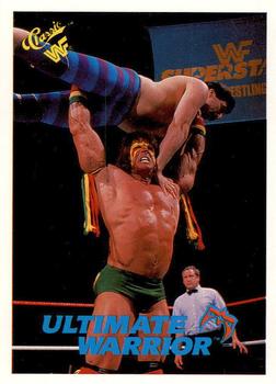 1990 Classic WWF #43 The Ultimate Warrior Front