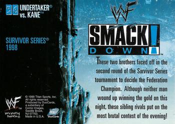 1999 Comic Images WWF SmackDown! #56 The Undertaker / Kane Back