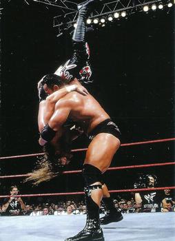 2000 Comic Images WWF Rock Solid #54 Rock vs. Triple H  Front