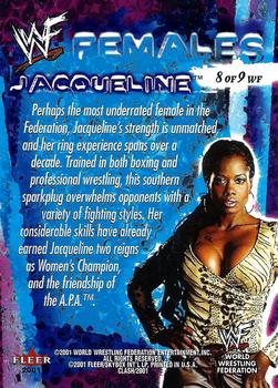 2001 Fleer WWF Championship Clash - Females #8WF Jacqueline  Back